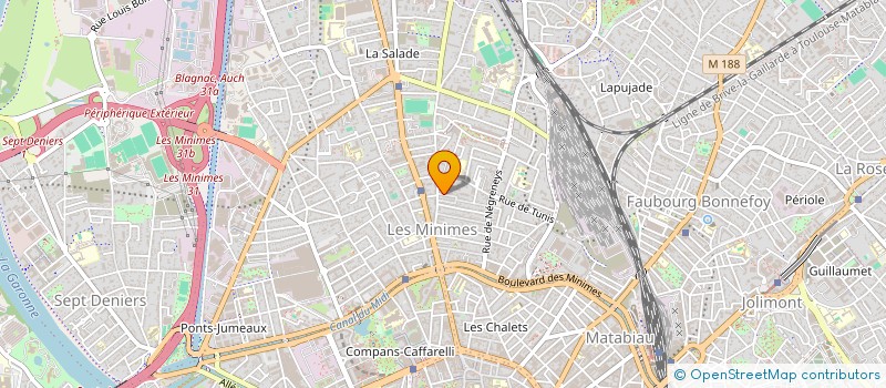 localisation de l'entreprise BOMBANCE  TOULOUSE
