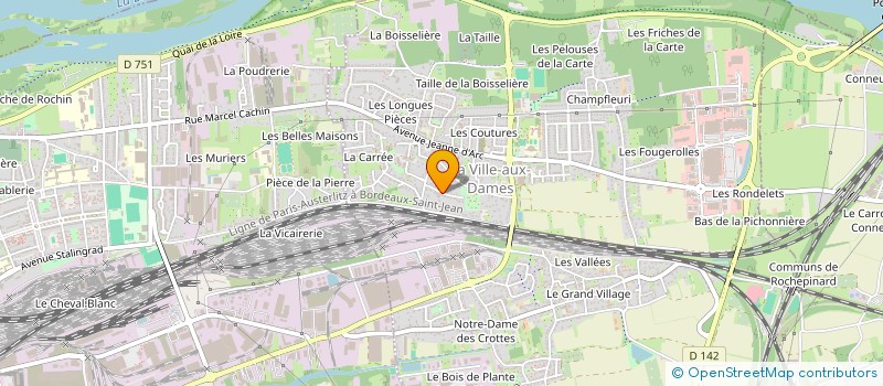 localisation de l'entreprise BOMBARD-ELLA  LA VILLE-AUX-DAMES