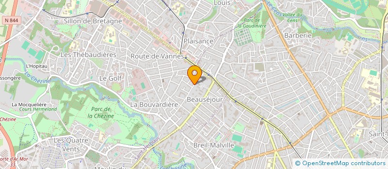 localisation de l'entreprise BOMBAY  SAINT-HERBLAIN