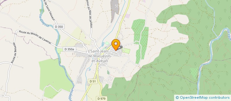 localisation de l'entreprise BOMBAY COTTAGE  SAINT-JEAN-DE-MARUEJOLS-ET-AVEJAN