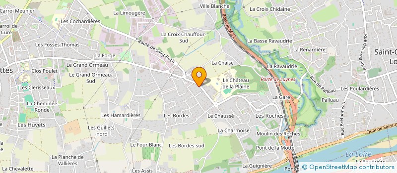 localisation de l'entreprise BOMBERGER à FONDETTES