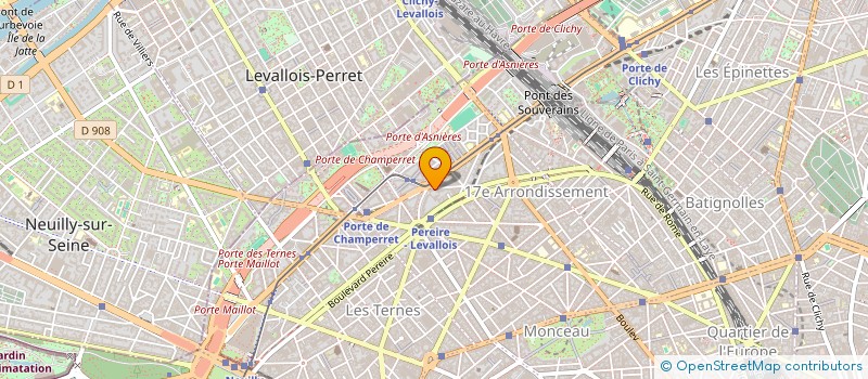 localisation de l'entreprise BOMBINI  PARIS