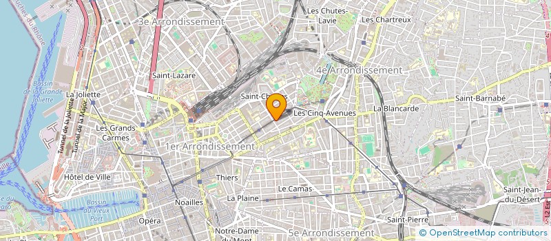 localisation de l'entreprise BOMBO Y PONCHE à MARSEILLE