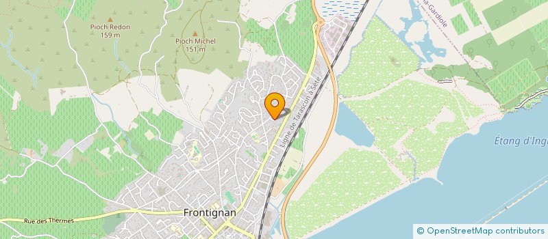 localisation de l'entreprise BOMBOS PORTUGUESES D OCCITANIE à FRONTIGNAN