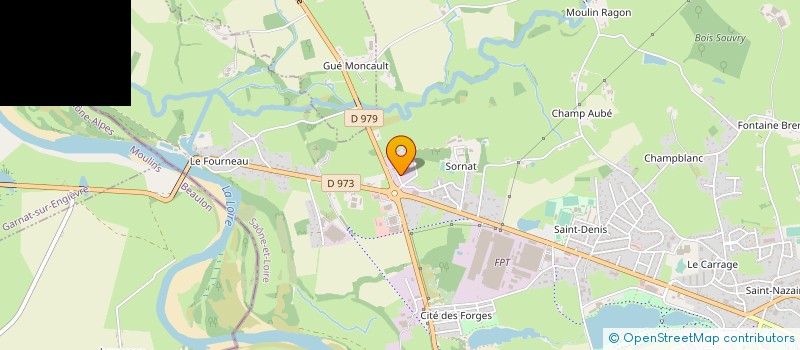 localisation de l'entreprise BOMBOUR à BOURBON-LANCY