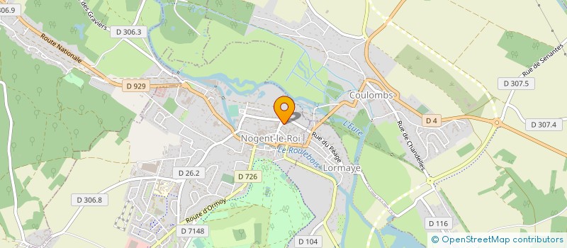 localisation de l'entreprise BOMBYX PROD à VILLEMEUX-SUR-EURE