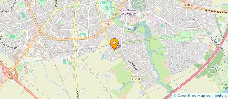 localisation de l'entreprise BOME HOMES  CHOLET