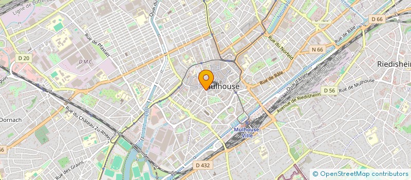 localisation de l'entreprise BOMI à MULHOUSE