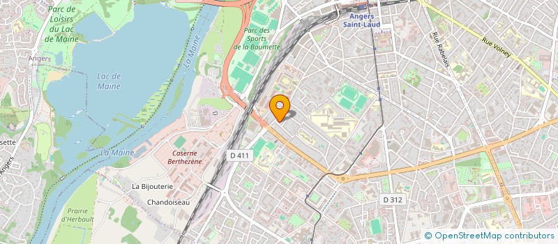 localisation de l'entreprise BOMIMO à ANGERS