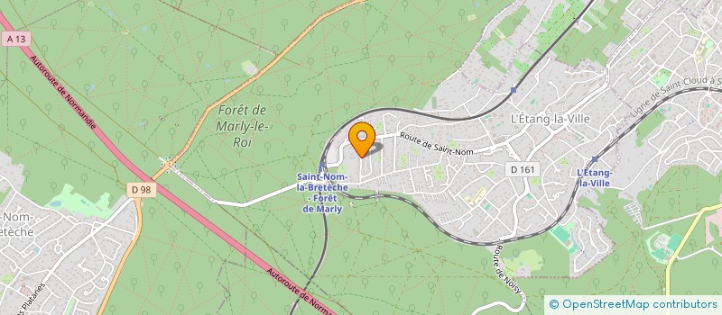 localisation de l'entreprise BOMO  L'ETANG-LA-VILLE