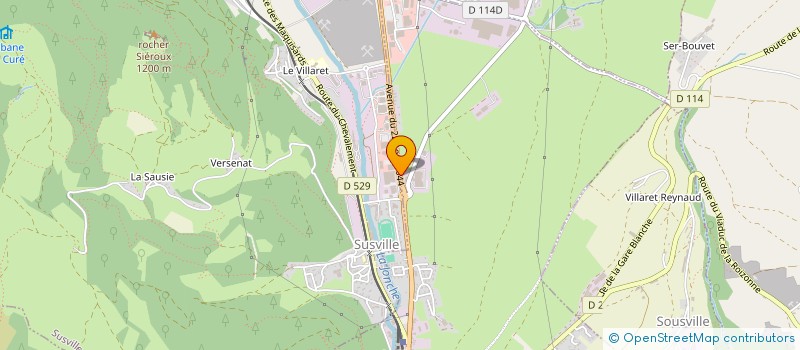 localisation de l'entreprise BOMON  LA MURE