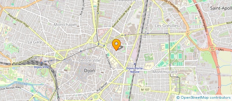 localisation de l'entreprise BOMONSTRE  DIJON