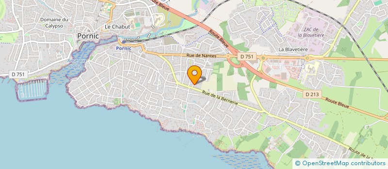 localisation de l'entreprise BOMONT  PORNIC
