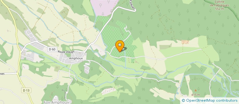 localisation de l'entreprise BOMONT DE CORMEIL à FOX-AMPHOUX