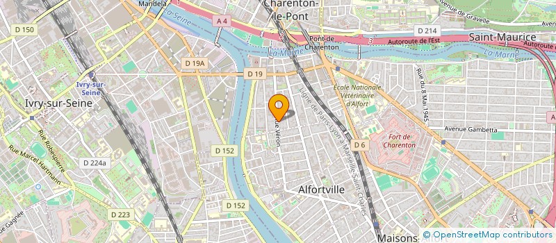 localisation de l'entreprise BOMOTO à ALFORTVILLE