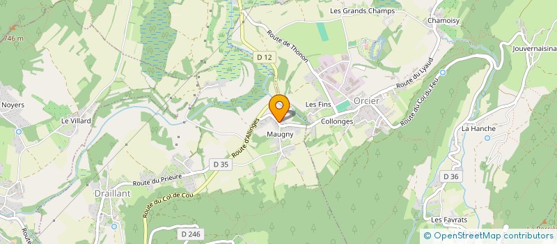 localisation de l'entreprise BOMOVI  DRAILLANT