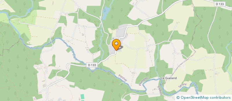 localisation de l'entreprise BOMPAIS  PLUMELEC