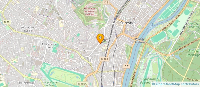 localisation de l'entreprise BOMUZO à SURESNES