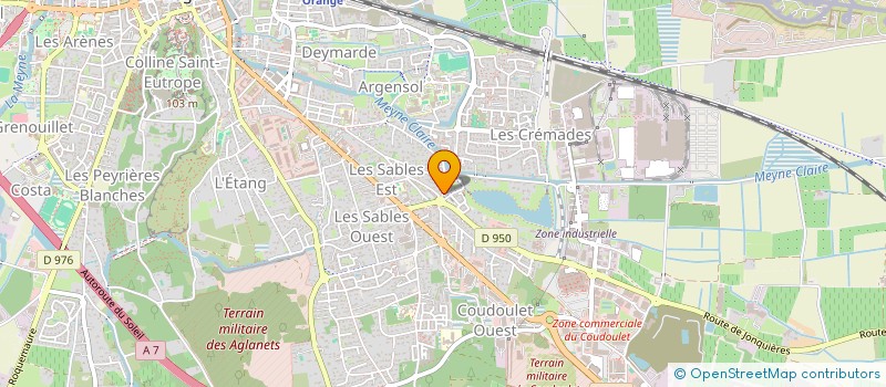 localisation de l'entreprise BON A DOM' à ORANGE