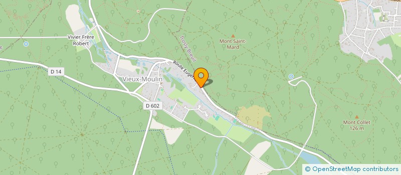 localisation de l'entreprise BON ABRI  PIERREFONDS