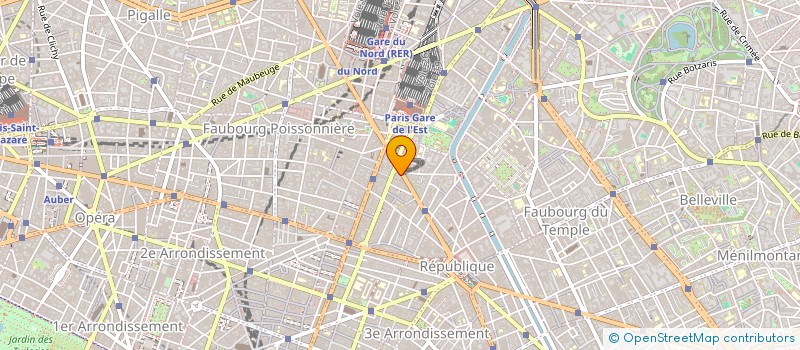 localisation de l'entreprise BON ACCUEIL  PARIS