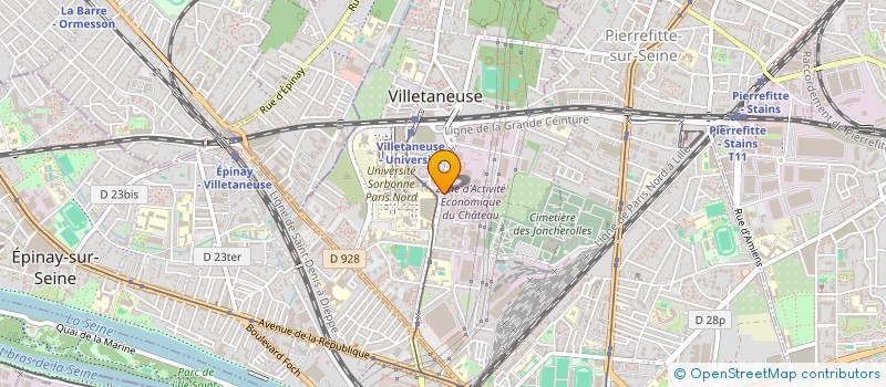 localisation de l'entreprise BON'AP à VILLETANEUSE