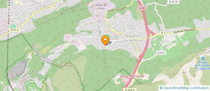 localisation de l'entreprise BON'APARTE 2  ROQUEFORT-LA-BEDOULE