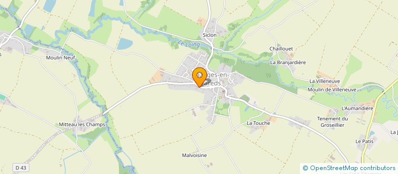 localisation de l'entreprise BON APP'FILIERE LOCALE  BAZOGES-EN-PAREDS