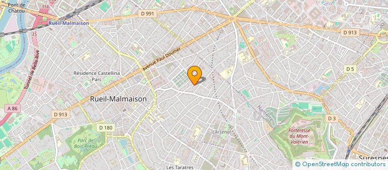 localisation de l'entreprise BON'APPART à RUEIL-MALMAISON