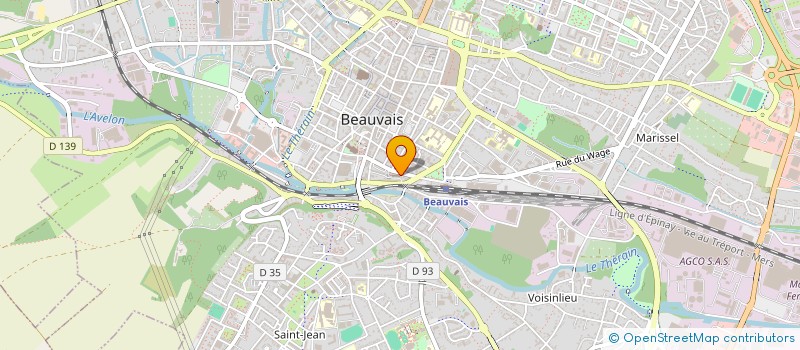 localisation de l'entreprise BON APPETIT CHEZ GUYLAINE  BEAUVAIS