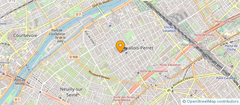 localisation de l'entreprise BON BRIEF COMMUNICATION à LEVALLOIS-PERRET