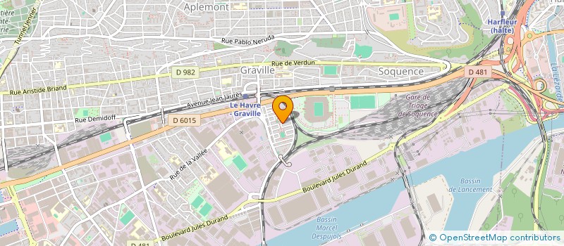 localisation de l'entreprise BON COEUR  LE HAVRE