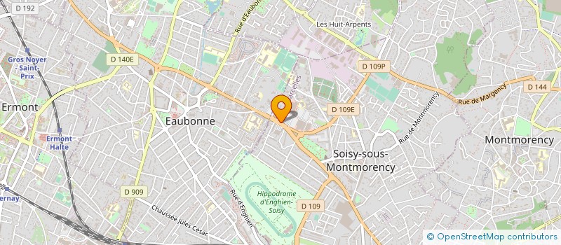 localisation de l'entreprise BON ENFANT à SOISY-SOUS-MONTMORENCY