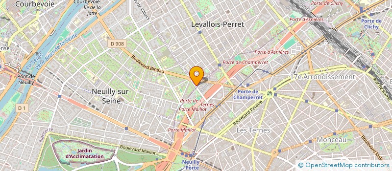 localisation de l'entreprise BON ENTENDEUR HOLDING à LEVALLOIS-PERRET