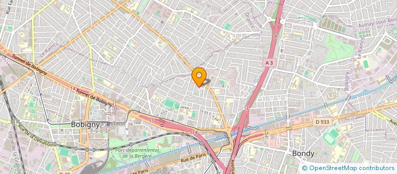 localisation de l'entreprise BON ET BIO TEA à BOBIGNY