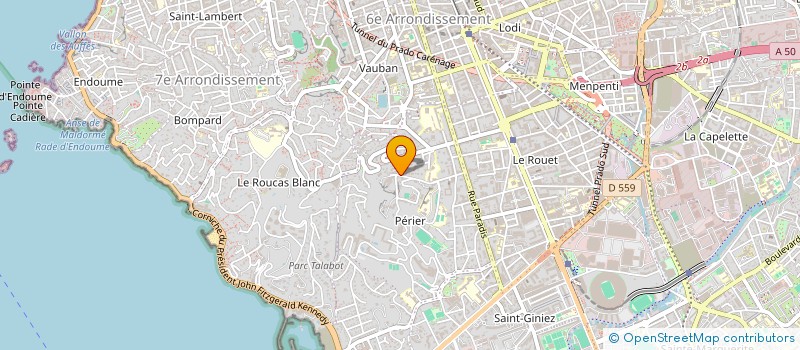 localisation de l'entreprise BON HOTEL à MARSEILLE