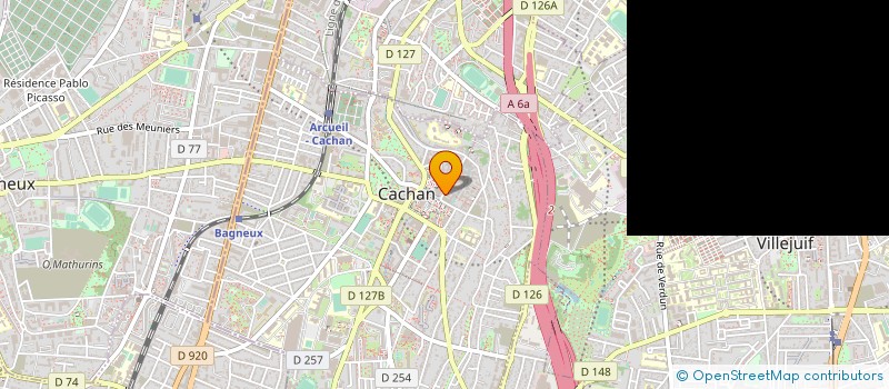 localisation de l'entreprise BON INDEPENDANT ET ORGANIC CACHAN à CACHAN