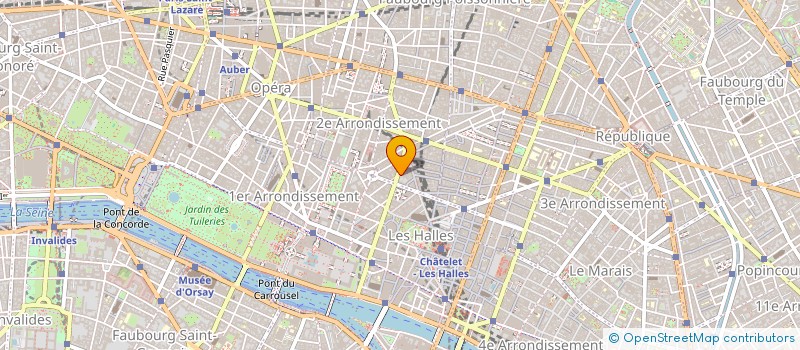 localisation de l'entreprise BON JOUR COMMUNICATION  PARIS