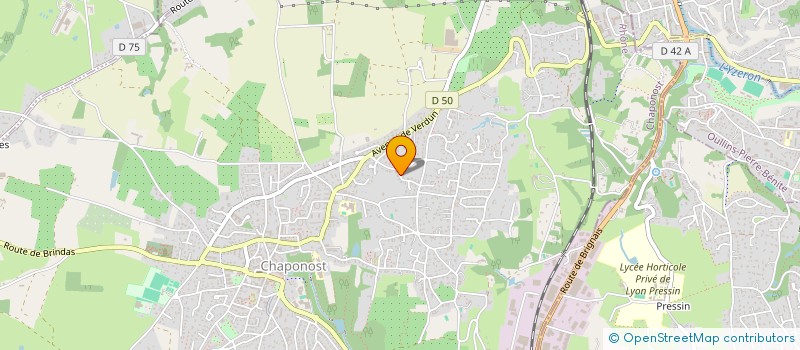 localisation de l'entreprise BON KARMA  CHAPONOST