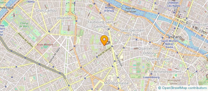 localisation de l'entreprise BON MARCHE INTERNATIONAL  PARIS