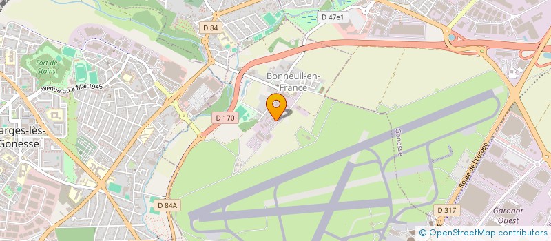 localisation de l'entreprise BON-OEIL  GOUSSAINVILLE