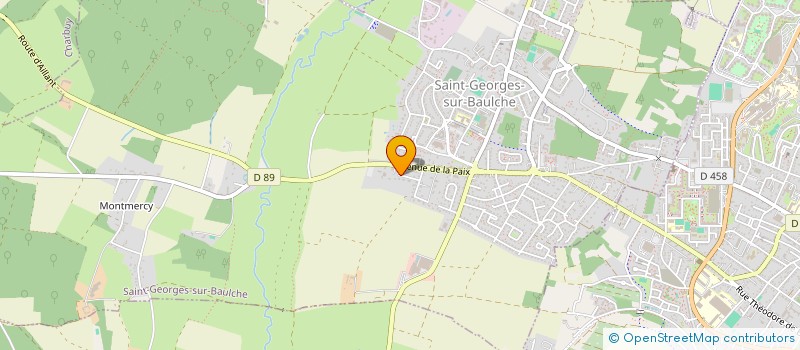 localisation de l'entreprise BON PAIN  SAINT-GEORGES-SUR-BAULCHE