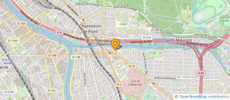 localisation de l'entreprise BON PASTEUR BFMN à MAISONS-ALFORT