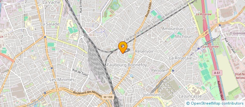 localisation de l'entreprise BON PIED BON OEIL à TOULOUSE