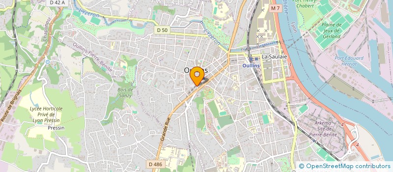 localisation de l'entreprise BON PLAN ARCHITECTE à OULLINS