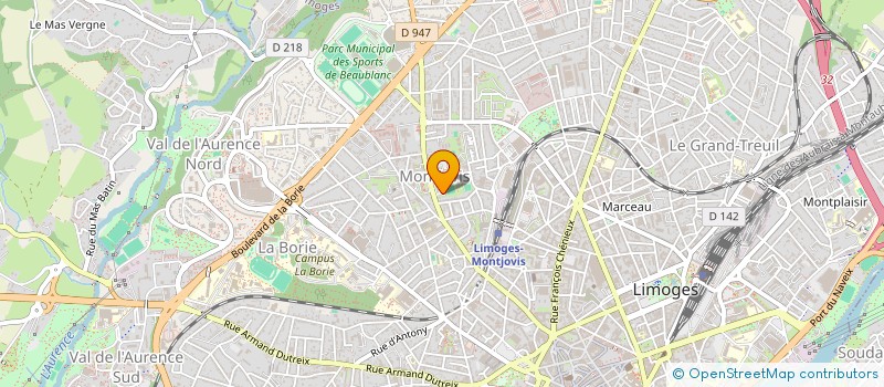 localisation de l'entreprise BON PLAN AUTO à LIMOGES