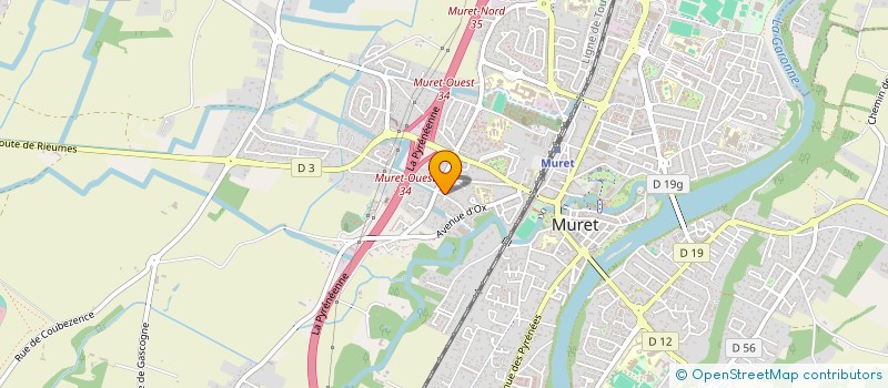 localisation de l'entreprise BON POLISSEUR DES METAUX  MURET