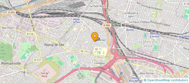 localisation de l'entreprise BON PORT à NOISY-LE-SEC
