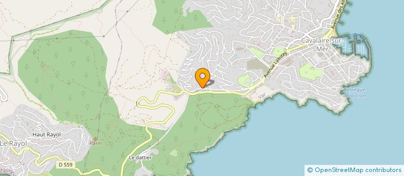 localisation de l'entreprise BON PORTO SCI à CAVALAIRE-SUR-MER