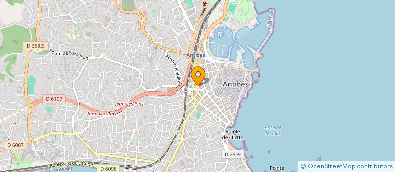 localisation de l'entreprise BON POUR EXECUTION à ANTIBES